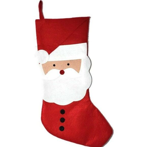 Christmas Felt Stockings Santa Kids Family Holiday Decor from TARGET - Set of 4 - Picture 3 of 5